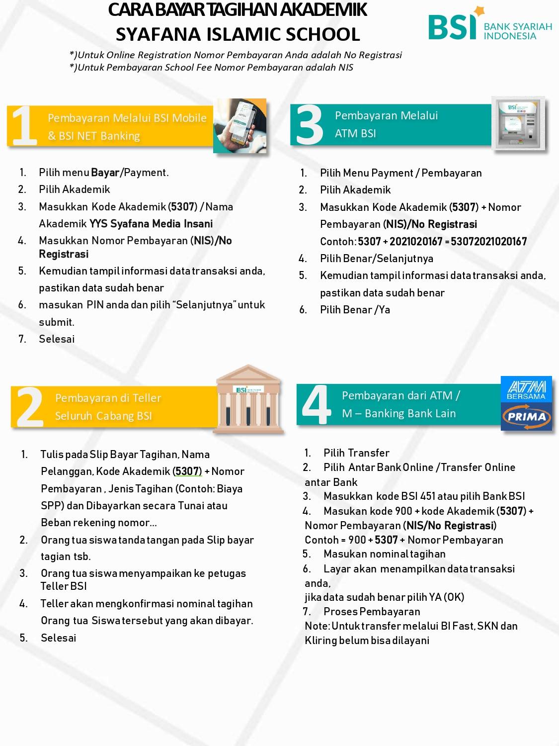 Payment Info BSI